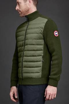 Chamarras Canada Goose Hombre México - HyBridge Prendas De Punto Verdes KP6301257